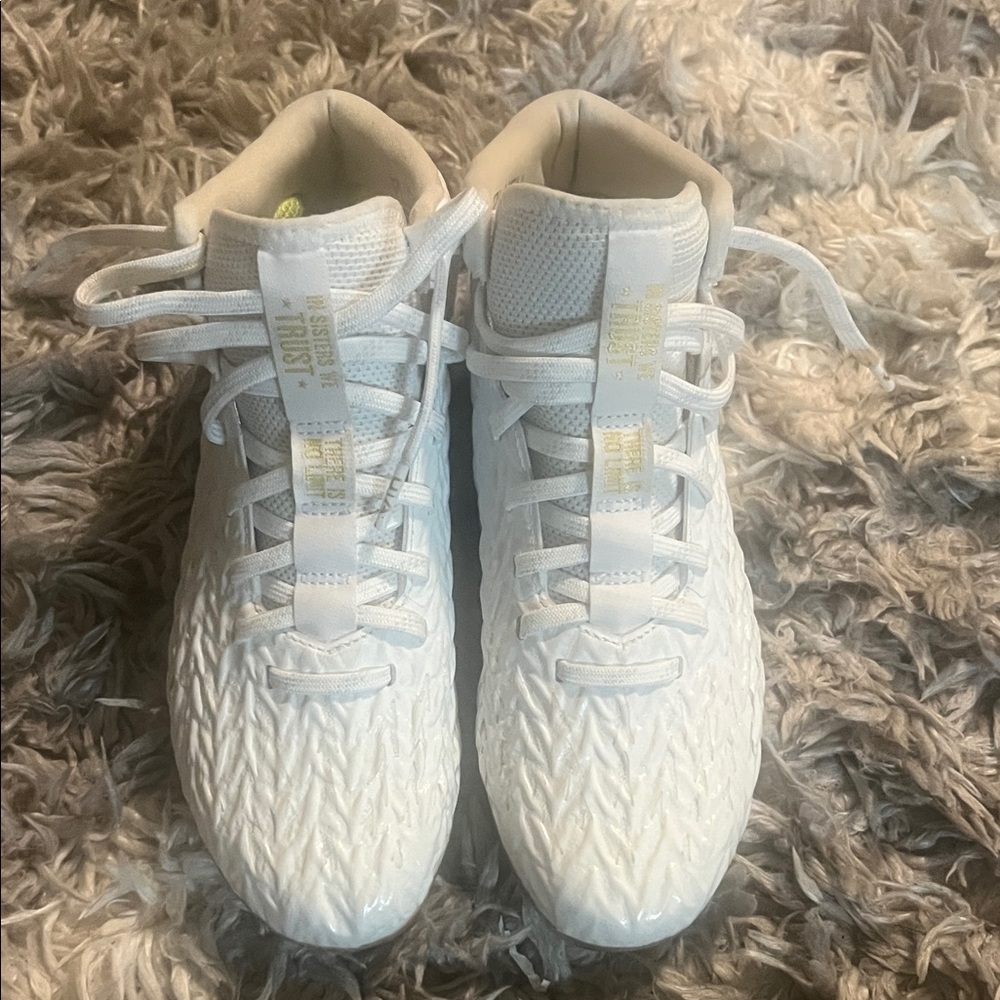 Women's White cleats